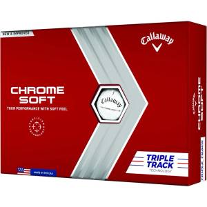 Callaway Chrome Soft Golf Balls - 3X Track 12Pk