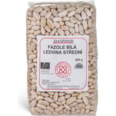Danfood BIO fazole bílá ledvina střední 0,5 kg