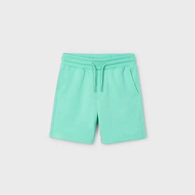 Mayoral Къси панталони мек плат basic аквамарин за мини момче Майорал