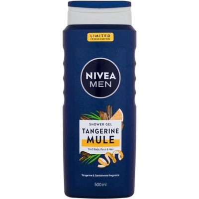 Nivea Men Tangerine Mule Shower Gel освежаващ душ гел за тяло, коса и лице 500 ml за мъже