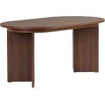 Kalune Design Сгъваема трапезна маса с допълнителна плоча от декор от орех 90x160 cm Sorell - Kalune Design (754NRD1102)