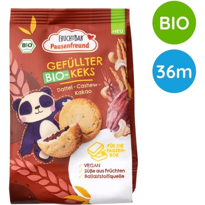FruchtBar Plnené sušienky BIO 120 g