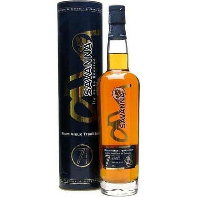 Savanna Traditionnel Vieux 7y 43% 0,7 l (tuba)