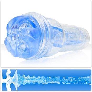 Fleshlight Дискретен мастурбатор за свирка Fleshlight Turbo Thrust Blue Ice