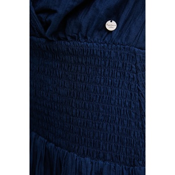 Pepe Jeans Рокля Pepe Jeans DEA в тъмносиньо къса разкроена PL953686 (PL953686)