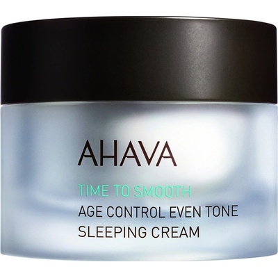 Ahava Time To Smooth rozjasňujúci nočný krém proti prvým známkam starnutia pleti 50 ml