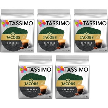 Douwe Egberts Tassimo Espresso Classico 16 броя кашон 5 оп
