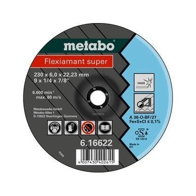 Metabo Flexiamant kotúč 230 x 6,0 x 22,23 mm 616622000