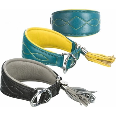 Active Dog kožený obojek Comfort pro chrty