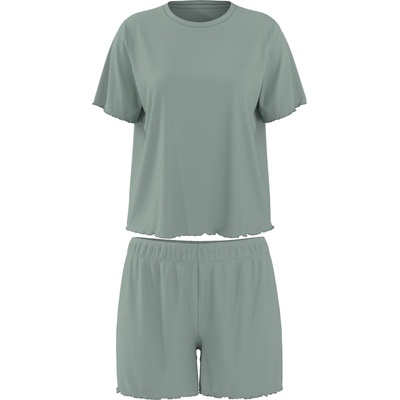 esmara Dámské vroubkované pyžamo zelená – Zboží Dáma