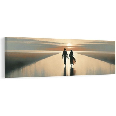 Obraz spolu k horizontu - 120x40
