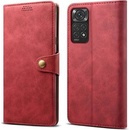 Pouzdro Lenuo Leather Xiaomi Redmi Note 11 Pro/Pro 5G, červené