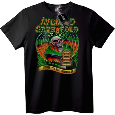 NOONEBRAND Тениска Avenged Sevenfold Концерт 2016 - M, Black