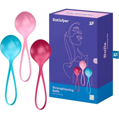Комплект вагинални топчета, единичен вариант - Satisfyer Balls C01 (SATISFY059)