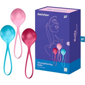  Комплект вагинални топчета, единичен вариант - Satisfyer Balls C01 (SATISFY059)