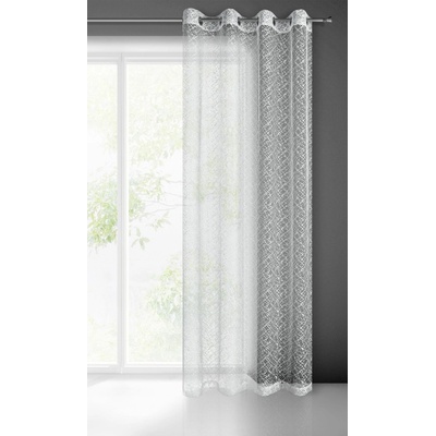 ZÁCLONA AMANDA 140X250 CM BIELA