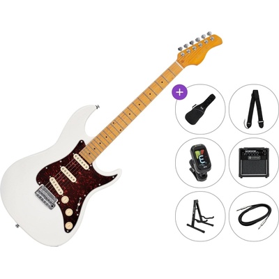 SIRE Larry Carlton S5 Premium SET Olympic White Електрическа китара