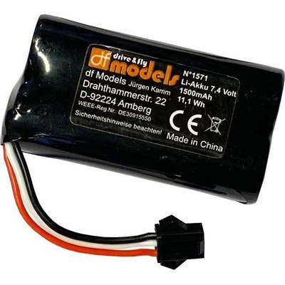 DF models LiPIon Aku 7,4V / 1500 mAh – Zboží Mobilmania