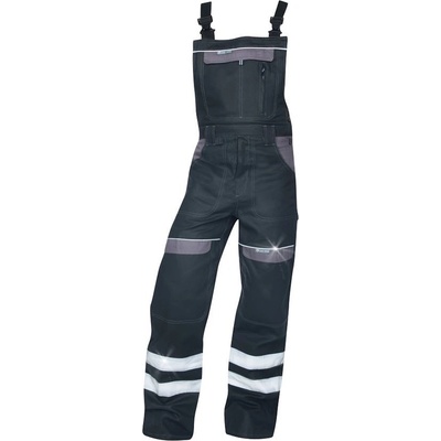 Ardon COOL TREND reflexné nohavice s trakmi cierny H8938