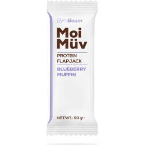 GymBeam MoiMüv Protein Flapjack 90 g мъфин с боровинки