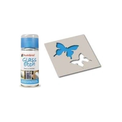 Humbrol sprej na sklo AD7702 Glass Etch Blue
