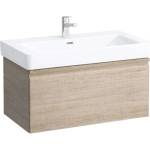 Laufen Pro S - Шкаф за мивка, 81x45x39 см, 1 чекмедже, светъл дъб H4835020964791 (H4835020964791)