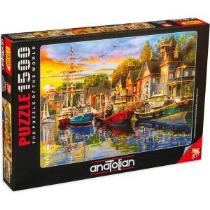 Anatolian Пъзел Anatolian от 1500 части - Пристанищни светлини (P4564)