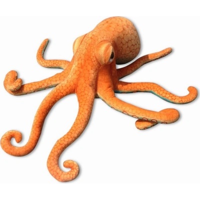 LeanToys chobotnice oranžová LEAN Toys 55 cm