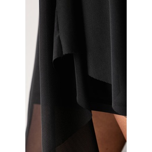 AllSaints рокля по тялото от памук с еластан LORIA (W061DF)
