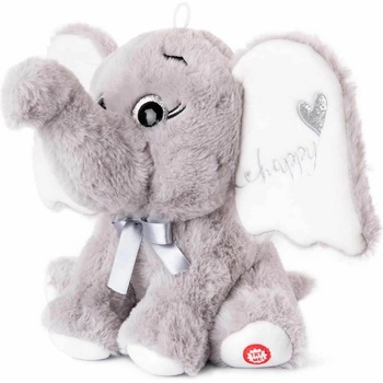 50 СМ ПЛЮШЕН СЛОН СЪС СЪРЦЕ И ЗВУК