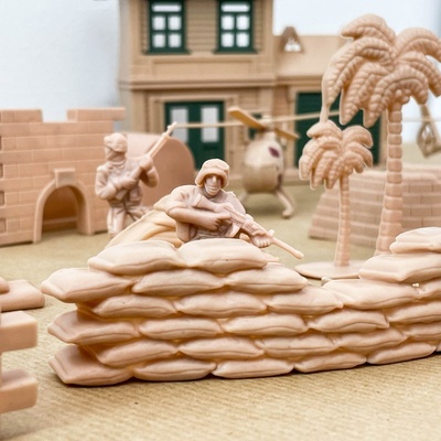 ZA4364 Veľká vojenská základňa - Soldier Playset 200ks