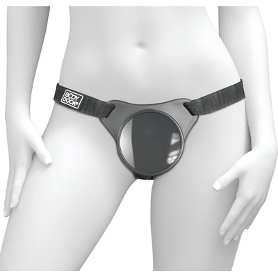 Pipedream Dillio Platinum Body Dock SE Strap On Harness Black
