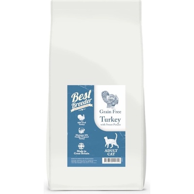 Best Breeder Grain Free Adult Cat Freshly Prepared Turkey 2 kg