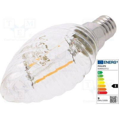 Philips 8718699762353 žárovka LED teple bílá E14 230VAC 250lm P 2W 2700K CRImin 80