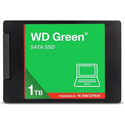 WD Green 1TB 2.5" SATA III SSD Диск (WDS100T5G0A-00CPT0)