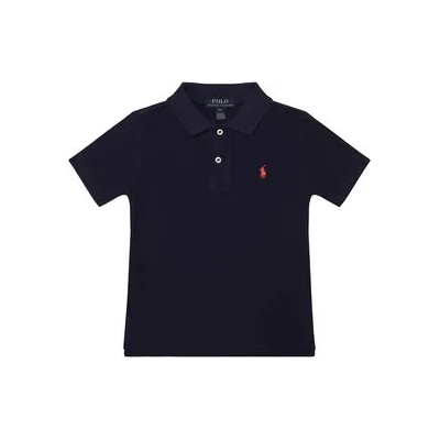 Ralph Lauren Тениска с яка и копчета Bsr 321603252 Тъмносин Regular Fit (Bsr 321603252)