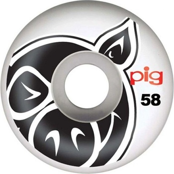 PIG WHEELS HEAD NATURAL 58mm 101a