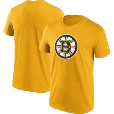 Fanatics Boston Bruins Primary Logo Graphic T-Shirt Yellow Gold