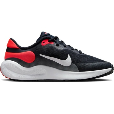 Nike Revolution 7 2024 dark obsidian/bright crimson/black/white modrá