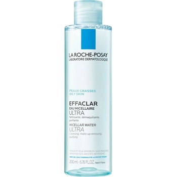 La Roche-Posay Effaclar Ultra почистваща мицеларна вода за проблемна кожа, акне 200ml