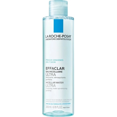 La Roche-Posay Effaclar Ultra почистваща мицеларна вода за проблемна кожа, акне 200ml