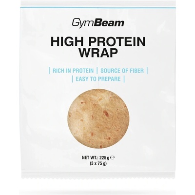 GymBeam Wrap s vysokým obsahem bílkovin 225 g – Sleviste.cz
