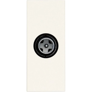 Vimar 30300.01B TV-RD-SAT Розетка Male Linea, 1M, White, (VM30300.01B)