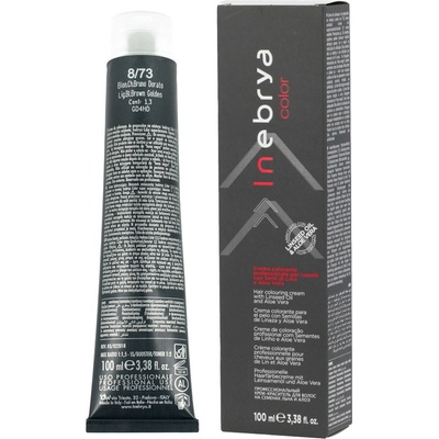 Inebrya Color Tobacco 8/73 Light Blonde Brown Golden 100 ml