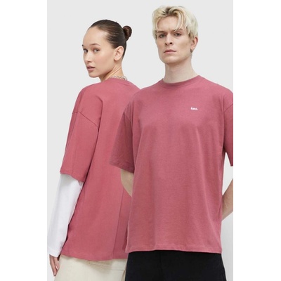 Kaotiko Bavlnené tričko jednofarebný AM069.01.G002 ružová