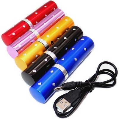 Self Defensive Dámsky paralyzér USB nabíjanie červená