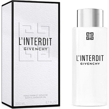 Givenchy L´ Interdit kúpeľový a sprchový olej 200 ml