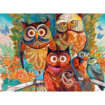 Castorland - Puzzle Owls - 2 000 piese