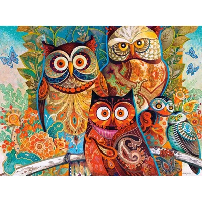 Castorland - Puzzle Owls - 2 000 piese