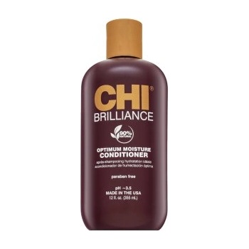 CHI Deep Brilliance Olive & Monoi Optimum Moisture Conditioner Балсам за хидратиране на косата 355 ml